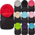 Universal Car Seat Footmuff & Cosy Toes | Fits All 3 & 5 Point Harnesses | 7 Colours